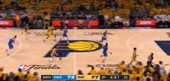 👿不仅是扣将！托平接球连续两记三分空心命中！打停雷霆！